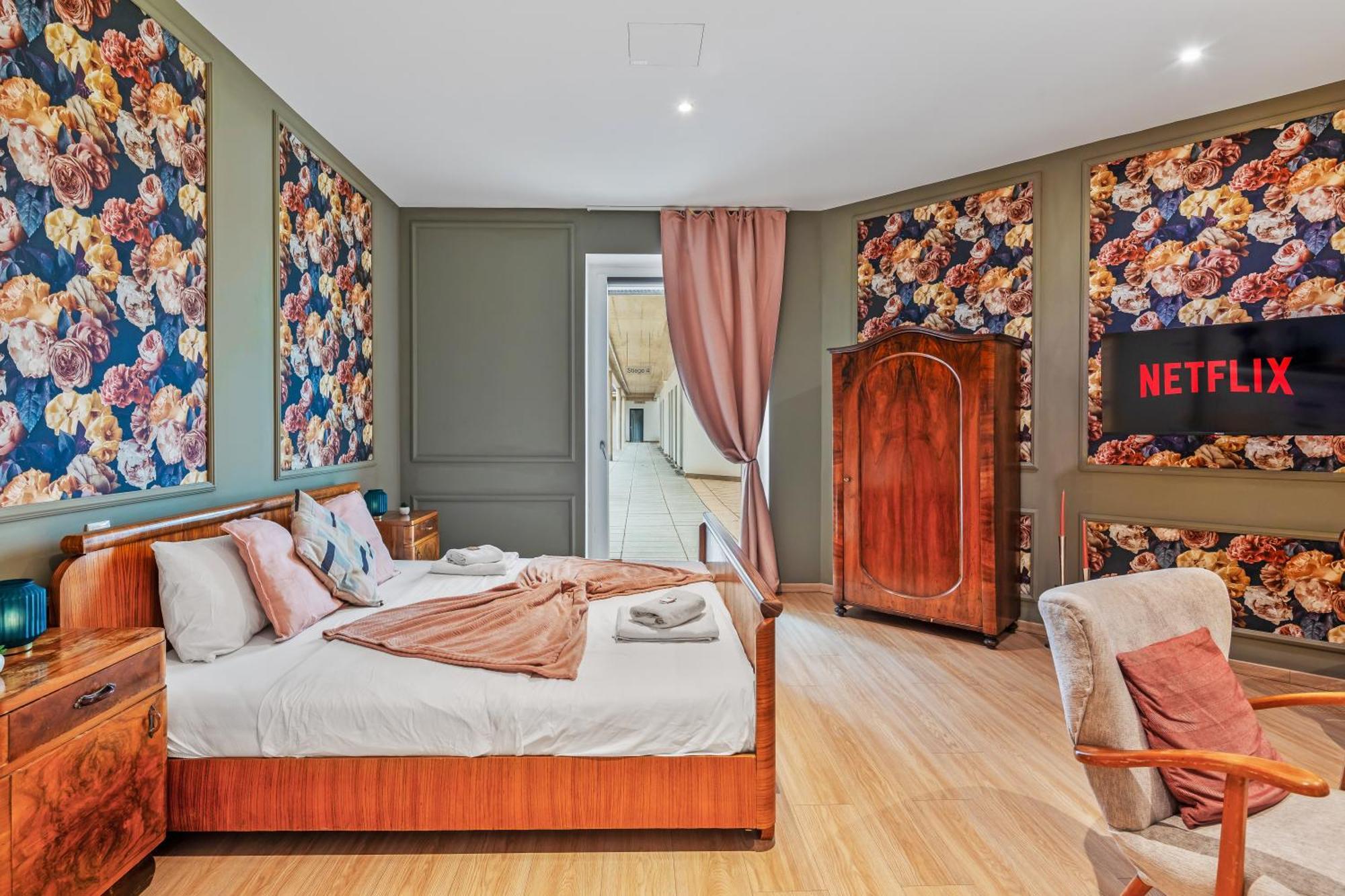 Stylish Flower Power Studio - Close To City Center & Public Transport - Ac & Wifi Вена Экстерьер фото